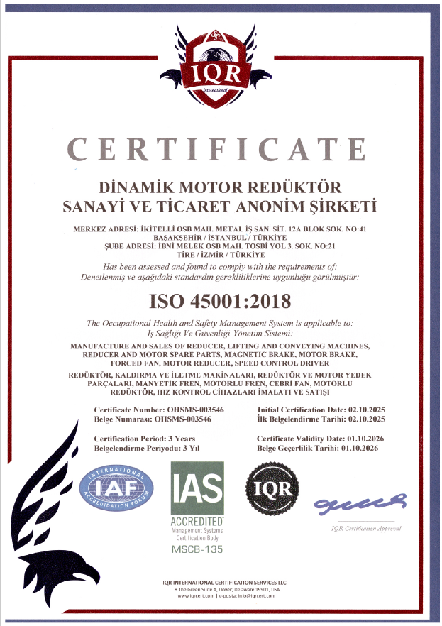 ISO 45001:2018